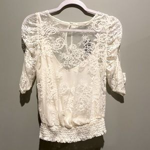 EXPRESS!!! Love Lace Top